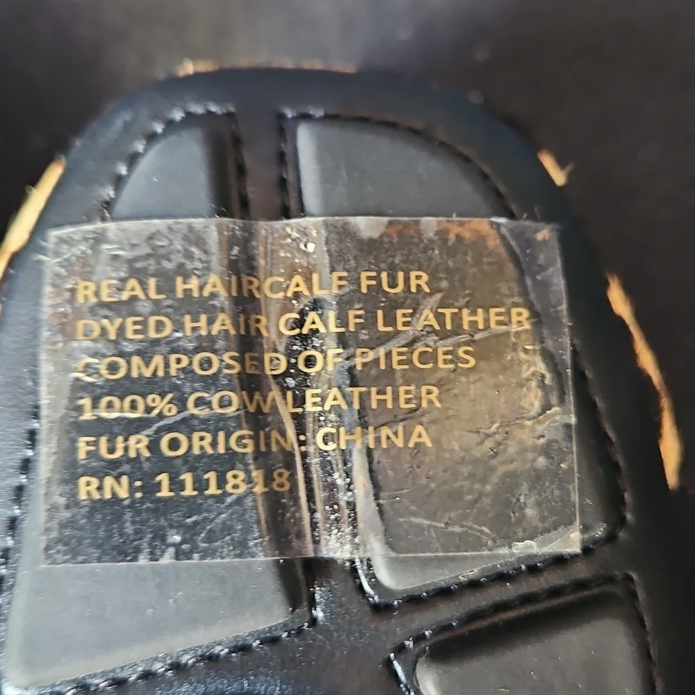 Michael Kors Leopard Calf Hair Flats New - Picture 6 of 8